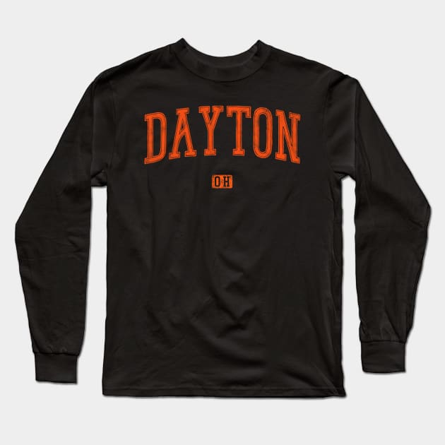 Dayton Ohio (variant) Long Sleeve T-Shirt by SmithyJ88